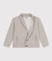 Boys' cotton cardigan CHATON CHINE grey