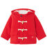 Baby girl's fleece duffle coat