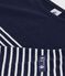 Women's stripy cotton Breton top SMOKING blue/MARSHMALLOW white
