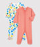 Babies' Floral Cotton Sleepsuits - 2-Pack variante 1
