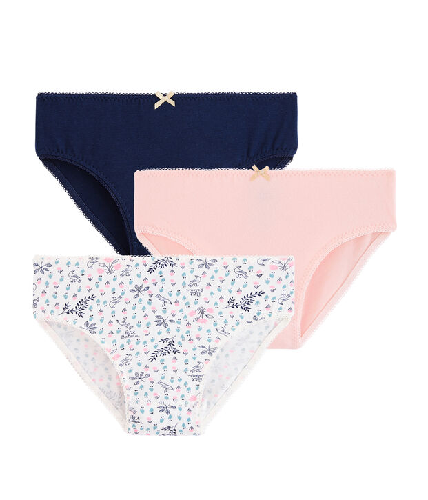 Girls' Knickers - 3-Piece Set multicolor