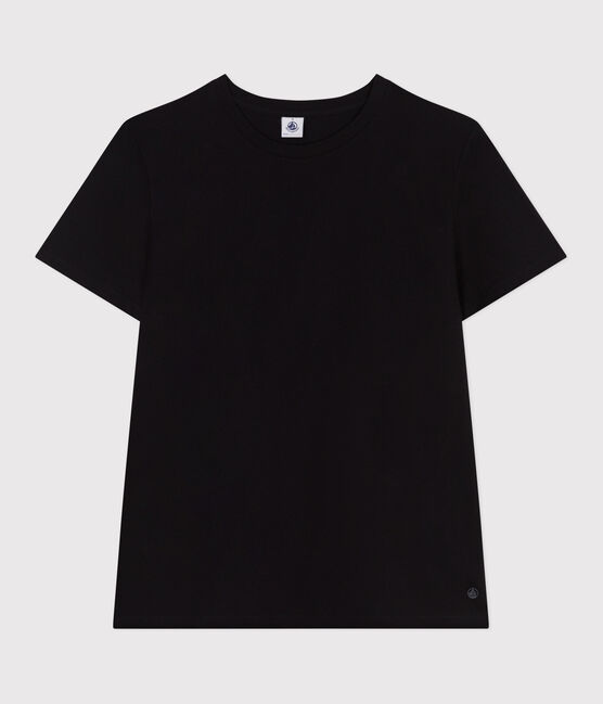 Women's The Straight cotton T-Shirt BLACK black