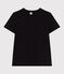 Women's The Straight cotton T-Shirt BLACK black