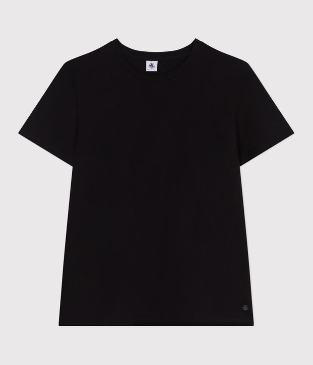 Women's The Straight cotton T-Shirt black