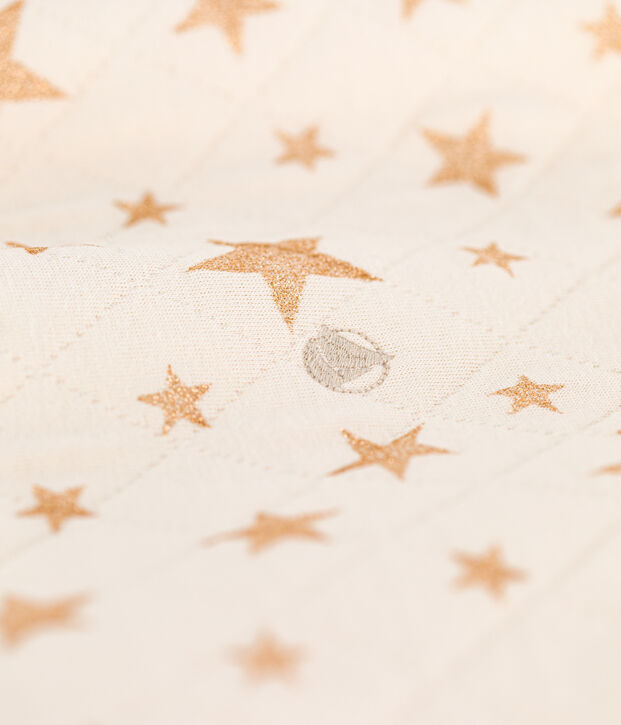 Girls' Printed Tube Knit Sweatshirt Ecru