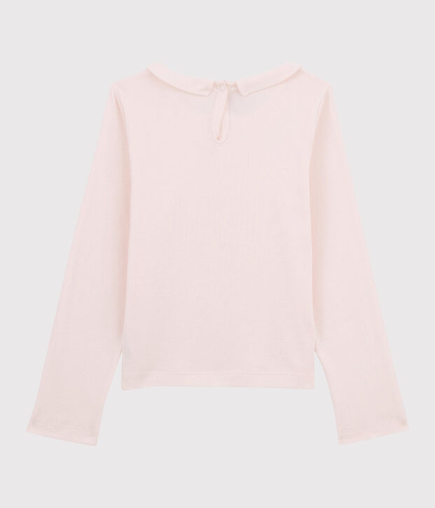 Girls' Long-sleeved Cotton T-Shirt pink