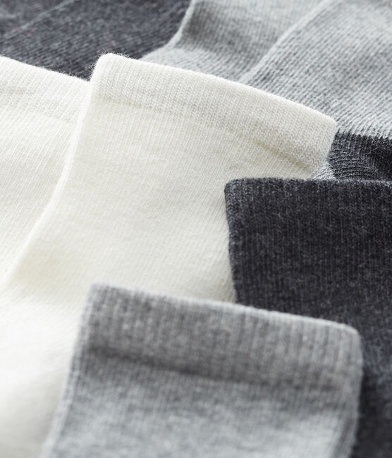 Baby Boys' Basic Socks - 5-Piece Set CITY CHINE grey