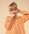 Girls' cotton gauze blouse SIENNA pink