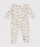 Babies' velour sleepsuit AVALANCHE /INCOGNITO /MULTICO