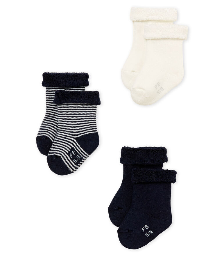 Unisex baby socks - 3-pack multicolor