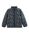 Girls' 3-in-1 Down Coat SMOKING blue/MULTICO white