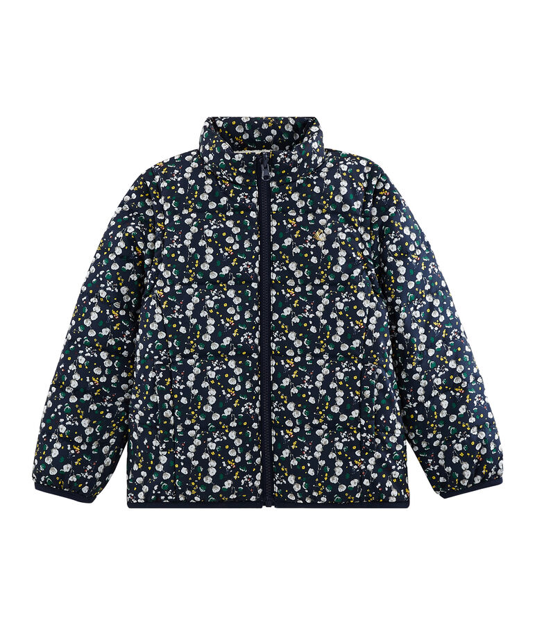 Girls' 3-in-1 Down Coat blue/multicolor