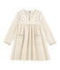 Girl's long sleeved dress with embroidery