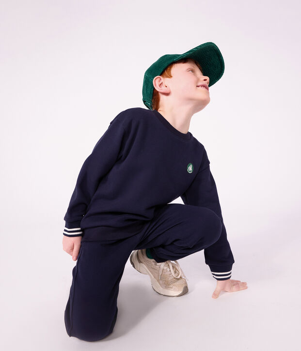 Children's plain cotton sweatshirt SMOKING