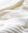 Baby Tube Knit Clothing - 3-piece set MARSHMALLOW white