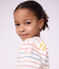 Children's cotton Breton top white/multicolor