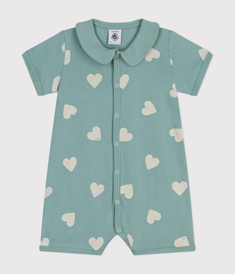 Babies' Short Cotton Playsuit PAUL /AVALANCHE