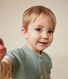 Babies' varsity-style fleece jacket