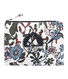 Printed clutch bag