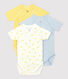 Babies' Organic Cotton Bodysuits - 3-Pack