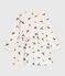 Children's long-sleeved cotton dress MILK /MULTICO