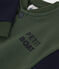 Babies' Fleece Baseball Jacket AVORIAZ /SMOKING