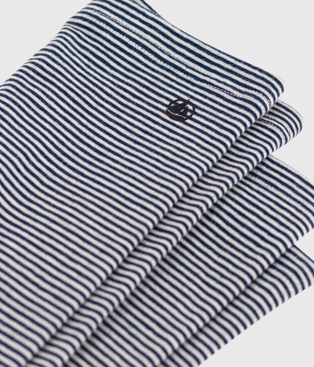 Girls' Tube Knit Leggings blue/beige