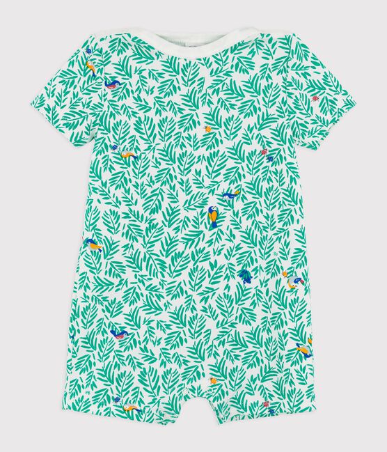 Babies' Cotton Shortie MARSHMALLOW white/MULTICO white