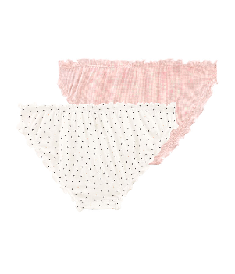 Set of 2 women's ruffled pants Variante 1 PACK