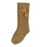 Warm high socks BRINDILLE brown