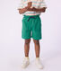Children's Bermuda shorts in plain cotton
