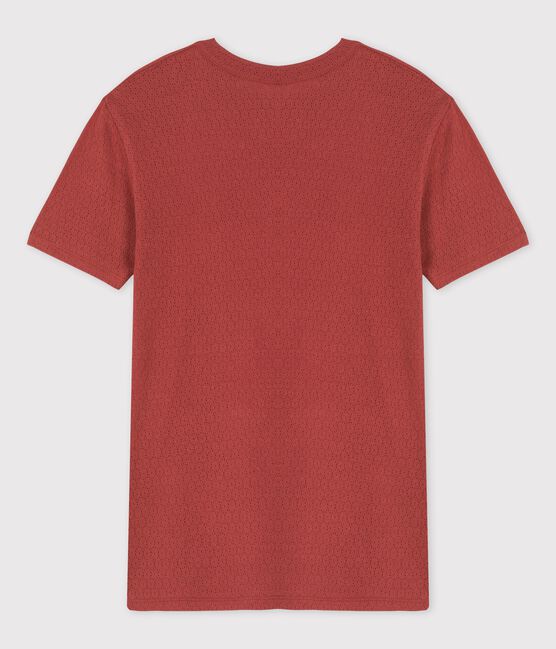 Women's Iconic Openwork Cotton T-Shirt OMBRIE brown