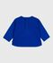 Babies' whale pattern cotton sweatshirt OLYMPIC