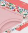 Pack of children's flower-patterned cotton pants multicolor