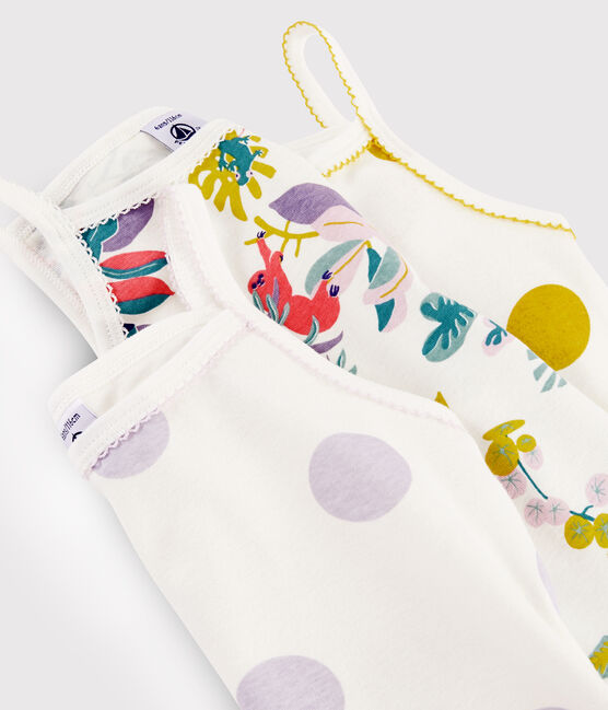 Girls' Jungle Print Strappy Tops - 3-Piece Set variante 1