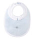 Baby boys' lined bib
