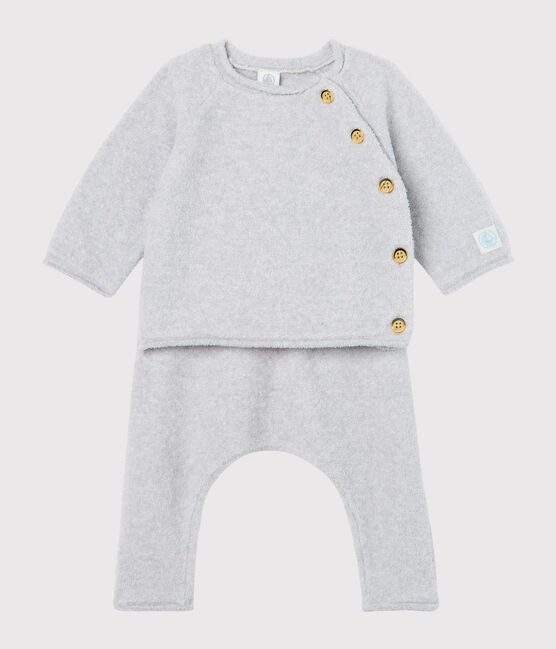 Babies Clothing In Cotton Merino Wool Polyester 2 Piece Set