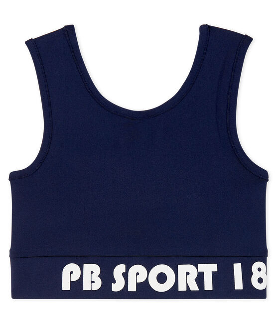 Girls' Sports Bra SMOKING blue