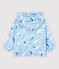 Baby Boys' Light Recycled Polyamide Windbreaker JASMIN blue/MULTICO white
