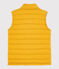 Baby boy's sleeveless jacket BOUDOR yellow