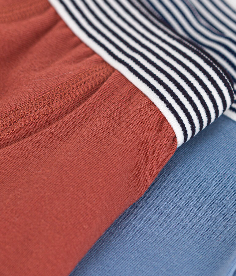 Children's cotton and elastane boxers - 2-pack multicolor