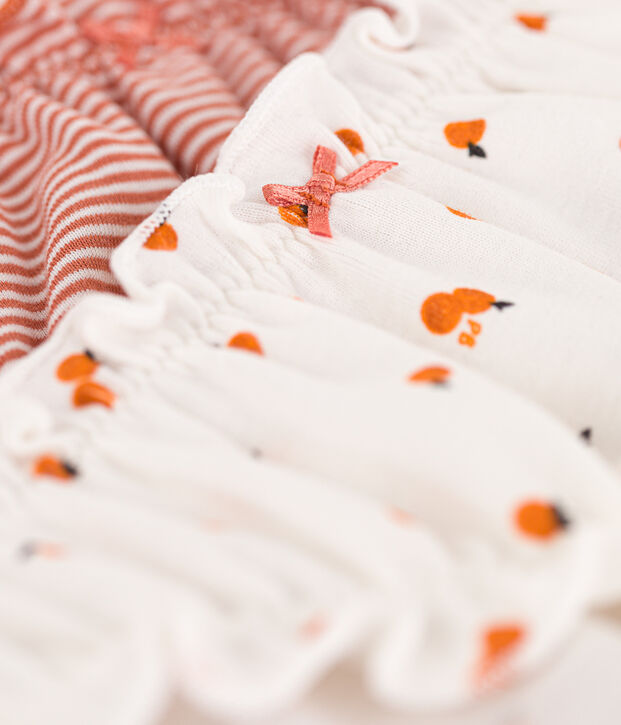 Women's Cotton Frilly Briefs - 2-Pack multicolor