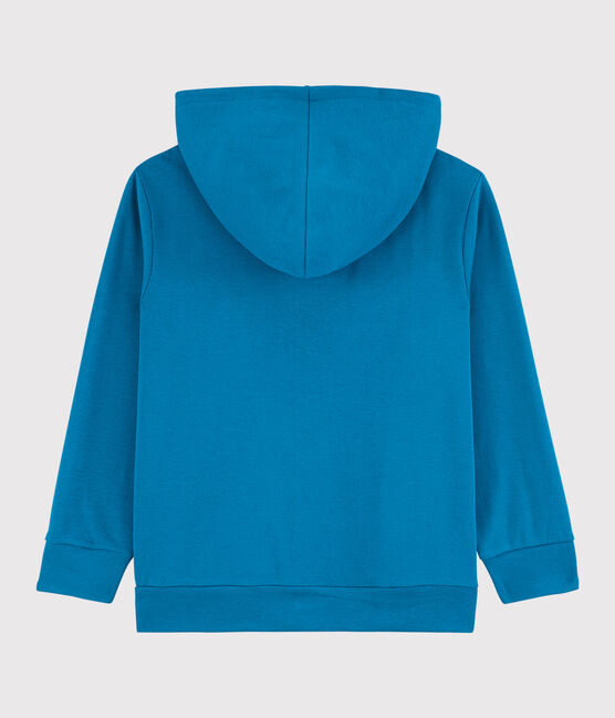 Boys' Cotton Zip-Up Hoody MYKONOS blue