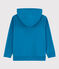 Boys' Cotton Zip-Up Hoody MYKONOS blue