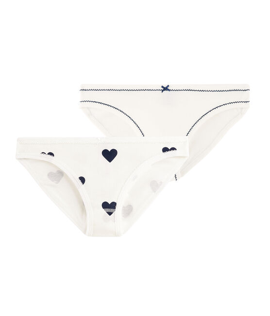 Women's heart briefs - Set of 2 Variante 2 PACK