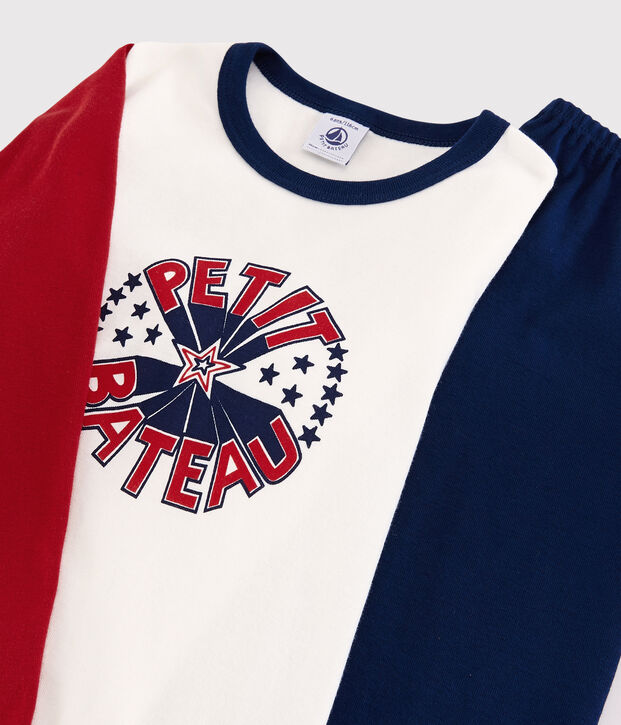 Boys' Cotton Pyjamas blue/multicolor