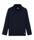 Child's polo neck dotted T-shirt
