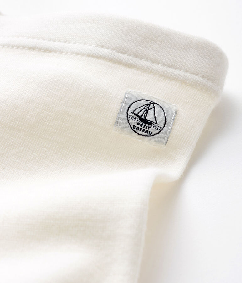 Wool and cotton babies' underwear white
