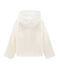 Girls' Sheepskin Fleece Sweatshirt MARSHMALLOW white