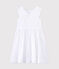 Girls' formal dress ECUME white